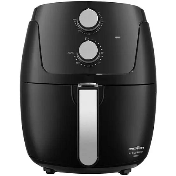 Air Fryer Britânia BFR37 Preta com Timer 4,2L