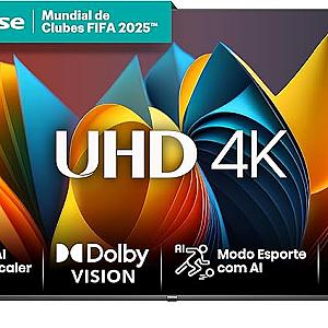 Hisense Smart TV UHD 4K DLED 58″ Polegadas 58A6K