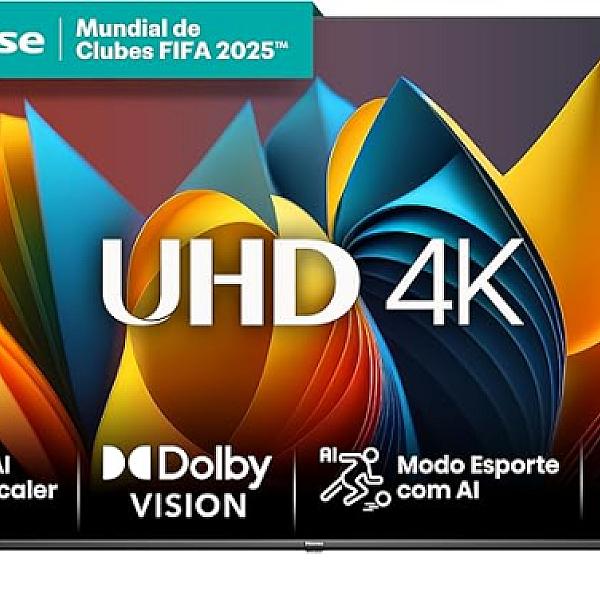 Hisense Smart TV UHD 4K DLED 58″ Polegadas 58A6K