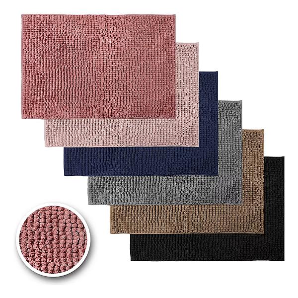 Kit com 4 Tapetes Antiderrapante Dedinho 40x60cm