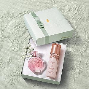 Floratta Rose: Des. Colônia 75ml + Creme 200ml + Caixa