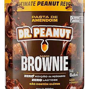 Pasta De Amendoim Com Whey Protein - 600g - Dr. Peanut