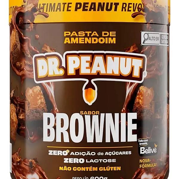 Pasta De Amendoim Com Whey Protein - 600g - Dr. Peanut