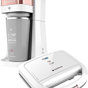 Kit Cadence Dream Rosé Gold - Cafeteira e Sanduicheira - 220V