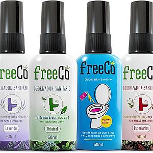 Freecô Bloqueador De Odores Sanitários - Pack com 4 unidades