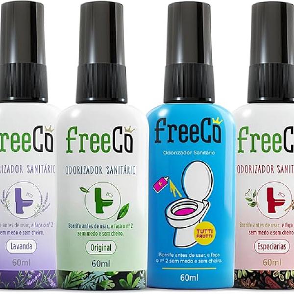 Freecô Bloqueador De Odores Sanitários - Pack com 4 unidades
