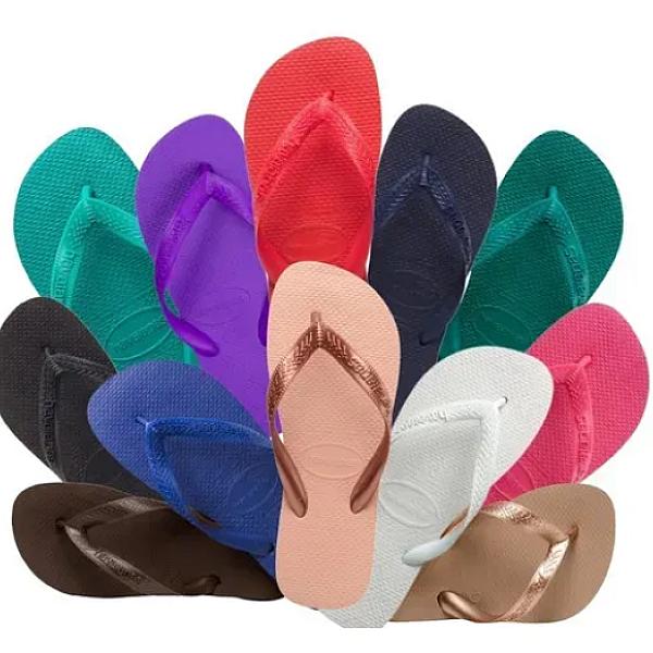 Chinelo Masculino e Feminino Havaianas Top - Opção de Cores